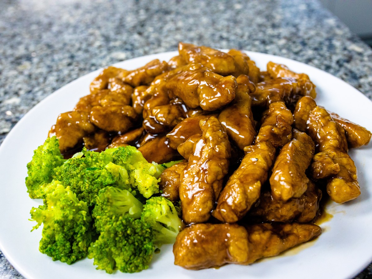 Schweinefleisch in Schwarzer&nbsp;Süß-Sauer-Sauce