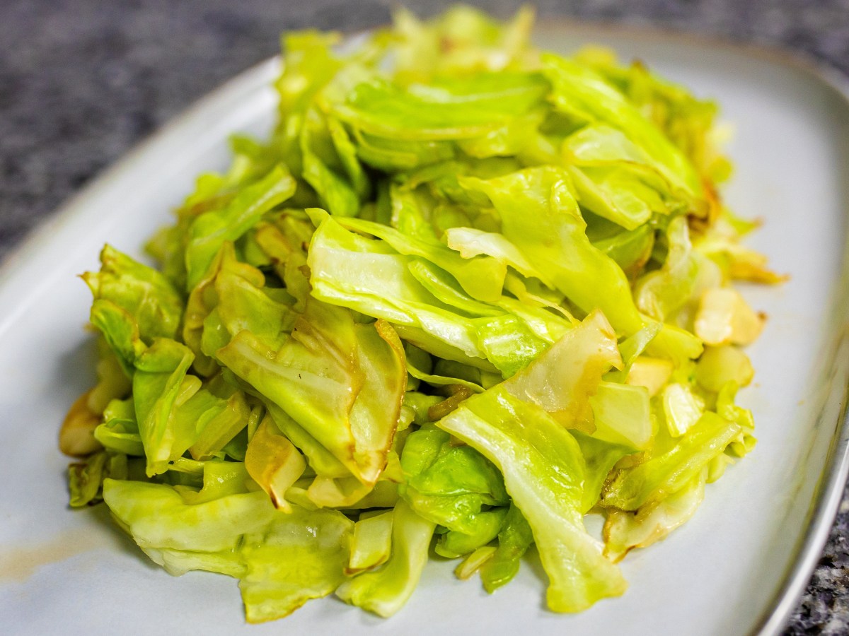 Gebratener Spitzkohl