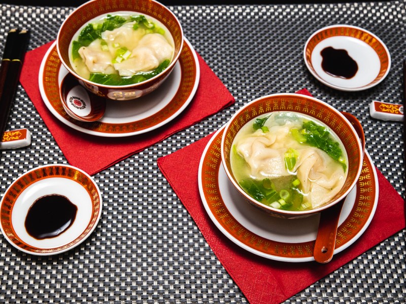 Hausgemachte Wan Tan&nbsp;Suppe