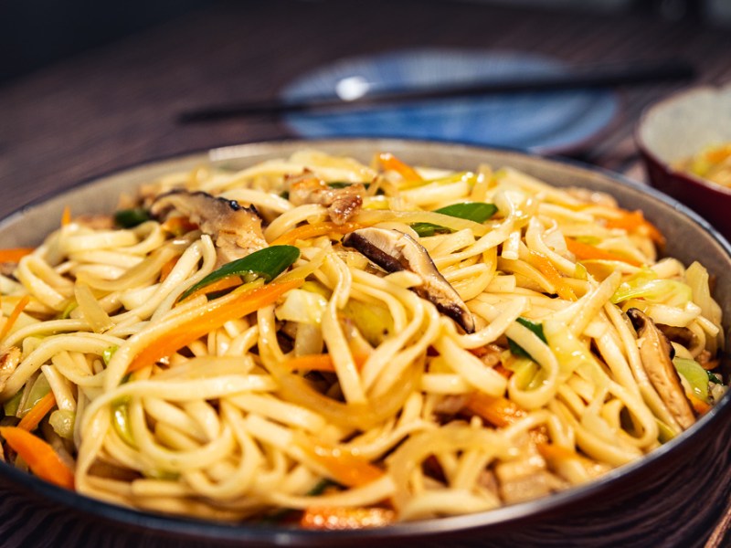 Taiwan Gebratene Nudeln